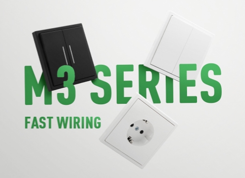 Fast Wiring EU Standard Mechanical Switch Socket